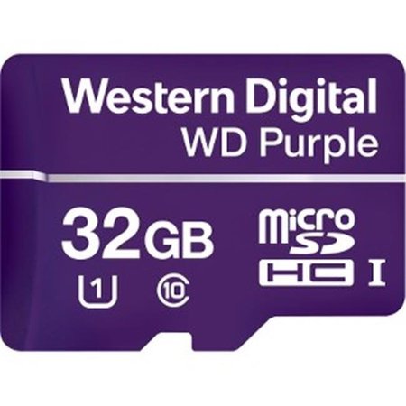 VIRTUAL WD 32GB Surveillance Micro SD; Purple VI841794